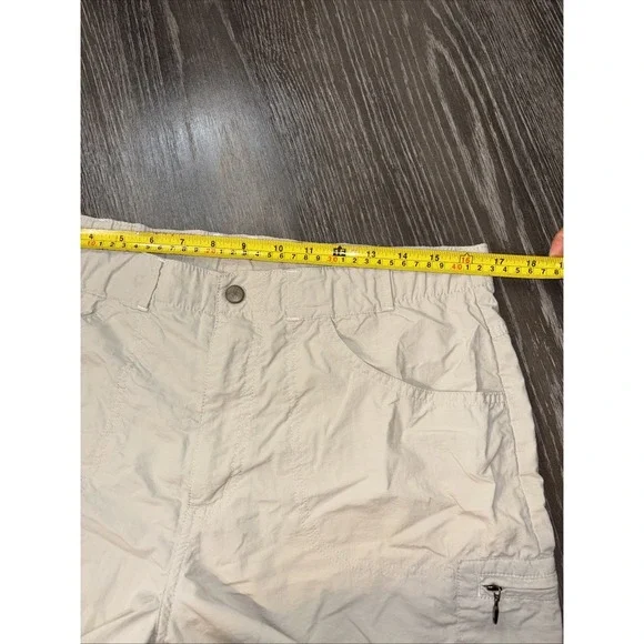 Colombia Chino Pants Size M22 Brown Omni Shade Lightweight - Picture 8 of 13